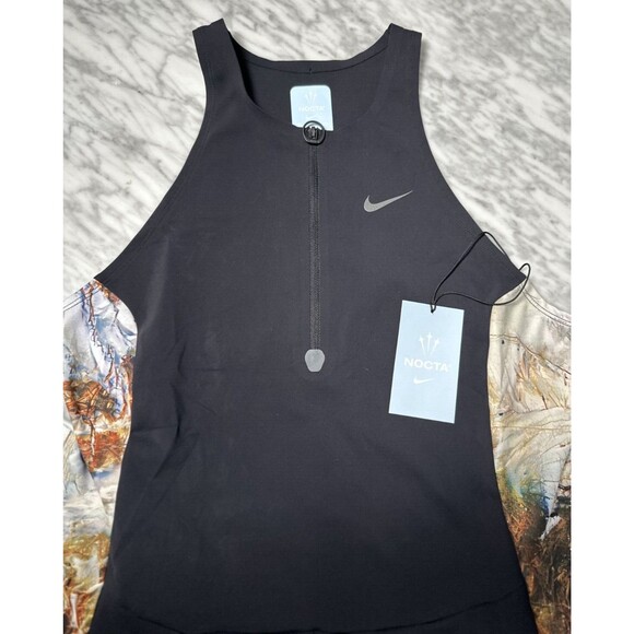 Nike Women’s XXL Drake Nocta Run Unitard Leotard Black Camo NEW FB1792-010 - Picture 10 of 16